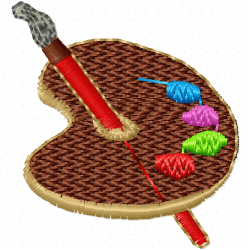 School Embroidery Design 6 School Embroidery Design 6